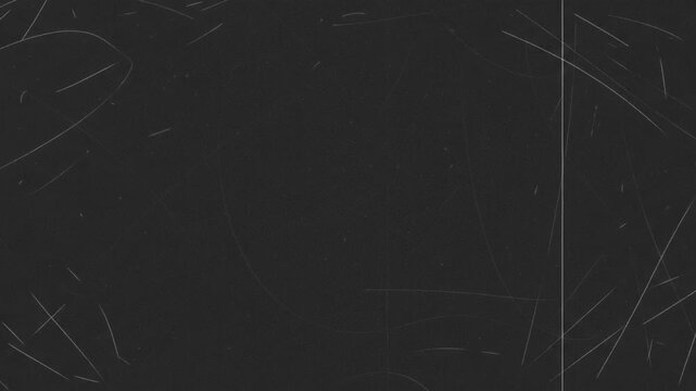 Vintage Film Overlay with Scratches and Lines on a Dark Background