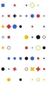 pattern grid Abstract geometric shapes pattern vibrant colors modern design creative background elements