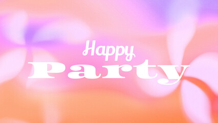 Naklejka premium Birthday party is in full swing with decorations and celebration happening all around