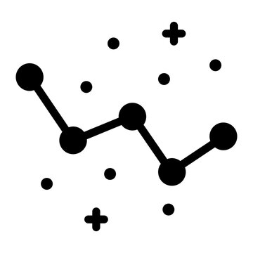 cassiopeia glyph icon