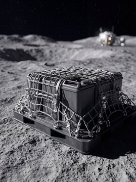Lunar logistics and supply chain management for future moon base colonization missions