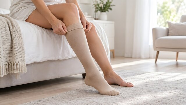 Compression Stocking for Varicose Vein Prevention