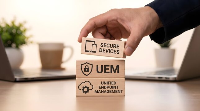 Unified endpoint management and secure devices concept