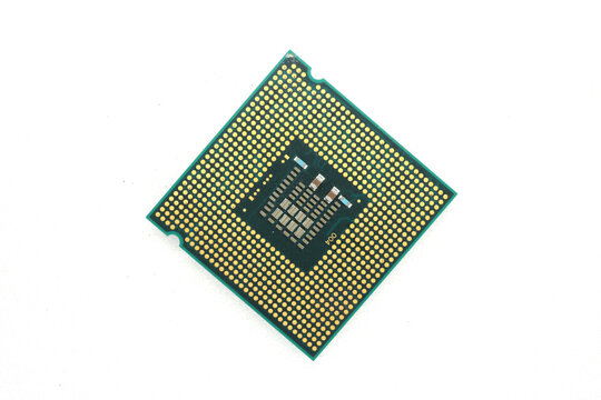 CPU chip for internal computer processing.