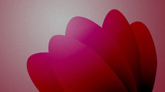 Red petals abstract graphic background texture