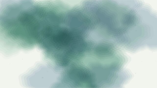 Nuages d&rsquo;aquarelle bleus, verts et blancs se diffusant avec des &eacute;claboussures
