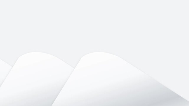 Fond g&eacute;om&eacute;trique blanc minimaliste avec profondeur douce et grand espace pour texte