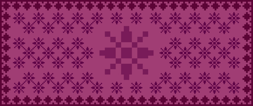 Batik Pattern Bunga Matahari and Bunga Pucuk suitable for Graphic Design