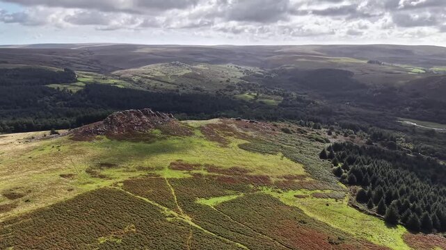 September Dartmoor Devon landscape