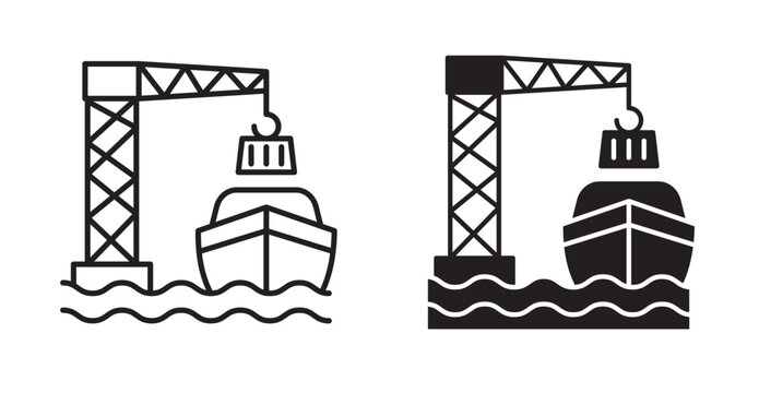 marine port icon