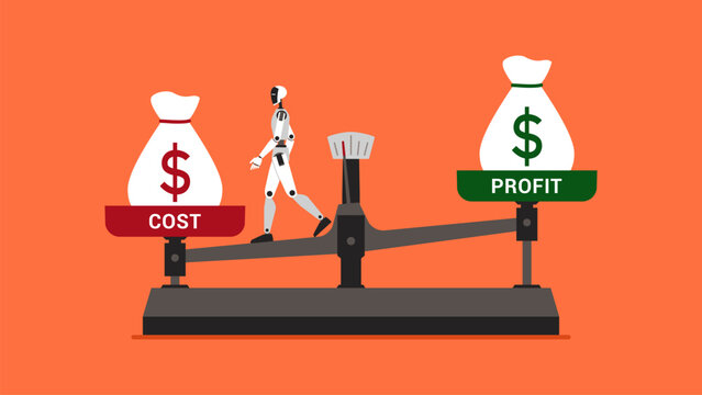 Evaluation of AI cost in business on a scale: AI is increasing the cost