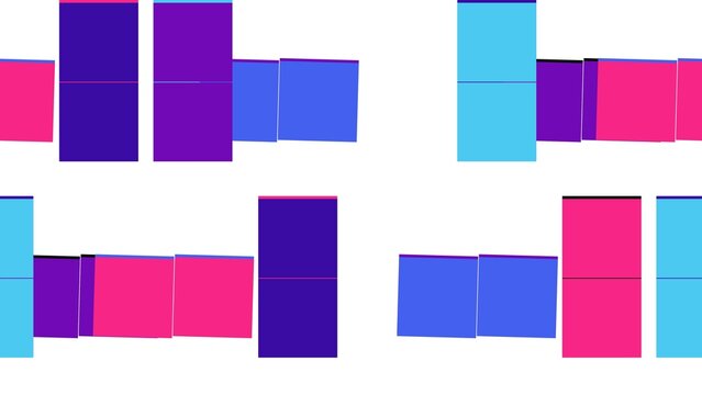 pattern herringbone horizontal Abstract Geometric Shapes Colorful Blocks Modern Design Elements Vector Illustration