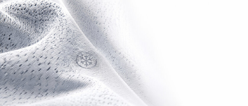 Snowy textured surface with faint snowflake icon, ideal for winter backgrounds