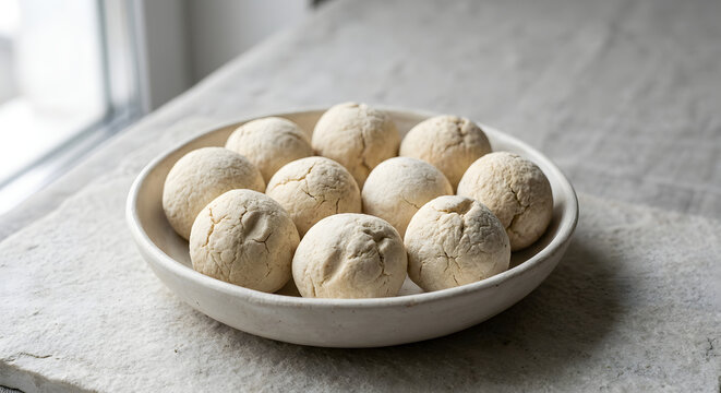 Kazakh Kurt Traditional Dried Cheese Balls