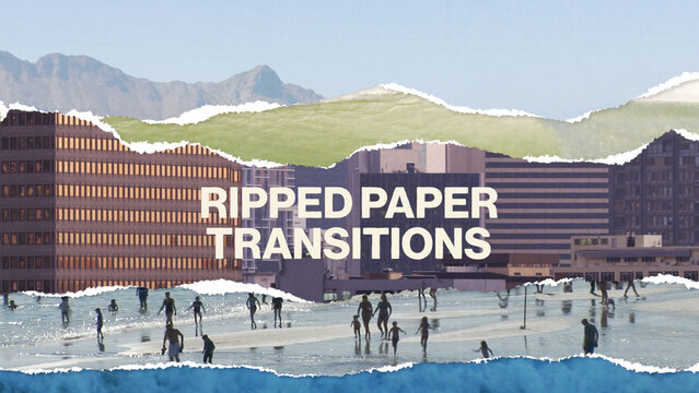 Ripped Paper Transition