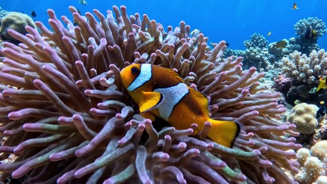 tropical fish in aquarium