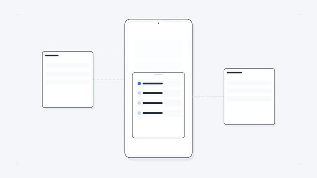 App Screen Navigation Hierarchy Diagram