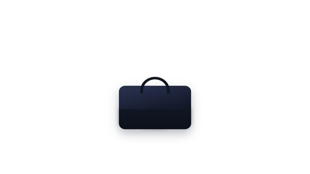 Business case icon with task completion checkmark