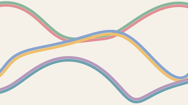Soft gradient undulations in rhythmic sequence