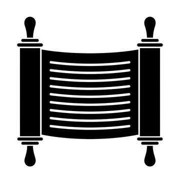 torah scroll vector 