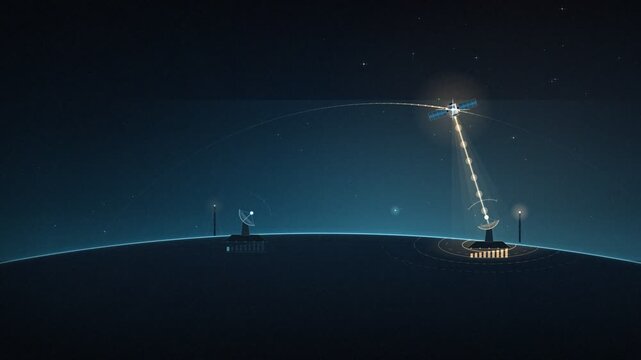 Satellite Downlink Handoff Data Relay Seamless Loop