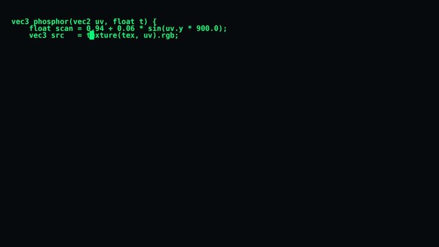 Abstract computer code scrolling on black screen with green text programming language script showing software development process motion background.