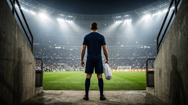 Facing the Crowded Stadium