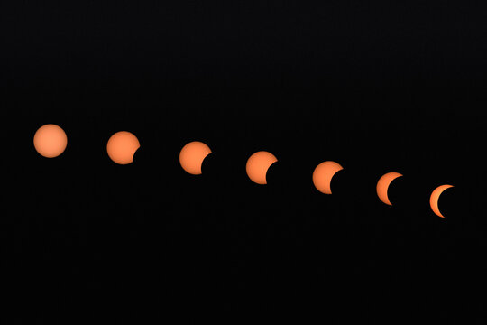 Solar Eclipse Phases