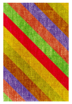 Colorful diagonal striped textured background pattern