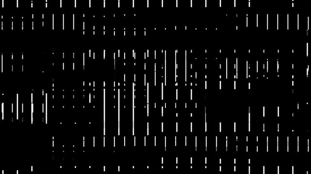 Abstract digital glitch effect with static noise, RGB split and screen distortion. Perfect overlay for tech, modern and edgy video projects.
