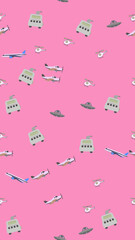 Pattern of Transportation and UFOs © aram