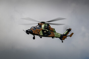Fototapeta premium Airbus Helicopters EC665 Tiger HAD attack helicopter 