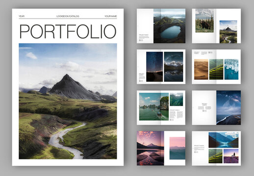 Photography Portfolio Layout