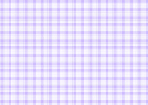 Pastel Purple Gingham Seamless Pattern Background - Cute Soft Violet Plaid Texture
