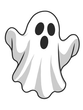 halloween ghost cartoon
