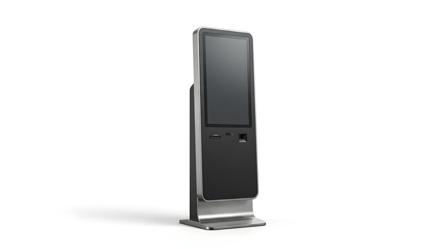 Self Service Check In Kiosk Terminal Isolated
