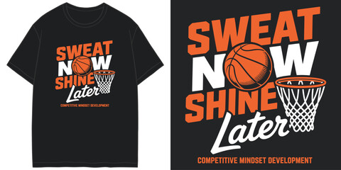 slam dunk basketball player silhouette distress quotes typography artwork t shirt design vector illustration artwork © RNDM TeeDesign