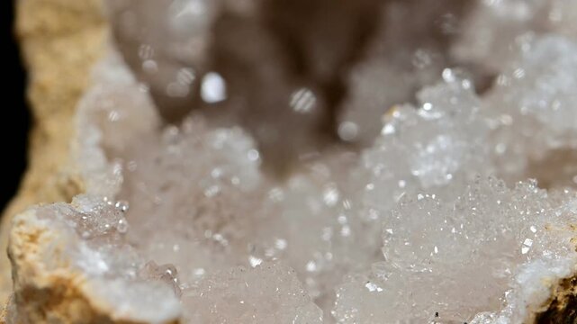 Quartzite crystals within a Nodule or Geode