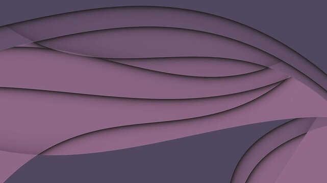 Abstract purple background animation with lines