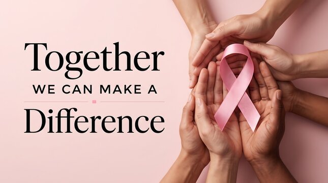 Supporting breast cancer awareness united we stand for early detection research and hopeful futures