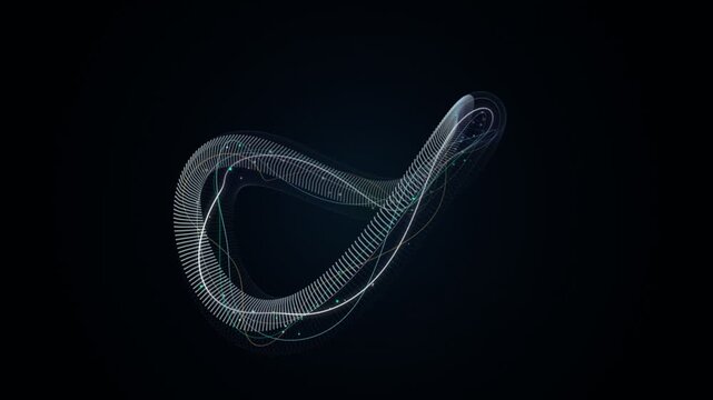 Abstract 3d motion animation 4k video loop motion graphics brool timeless endless seamless slow motion visual background