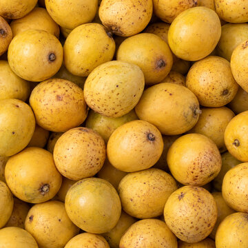 Fresh Marula Fruits Golden Yellow Food Texture