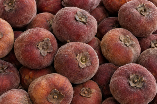 Fresh Velvet Apples Rust Red Fruit Texture