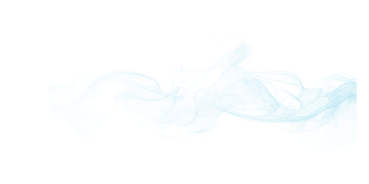 Minimalist white abstract wave graphic element with transparent background for branding and design projects