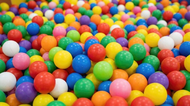 Colorful Plastic Balls Filling Indoor Children's Ball Pit and Playground