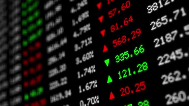 Stock ticker - background loop