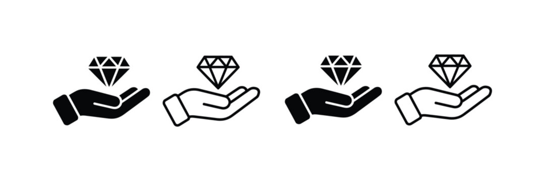 Value icons for business strategy, customer value proposition, unique selling points, marketing benefits, brand positioning, competitive advantage, and corporate planning.