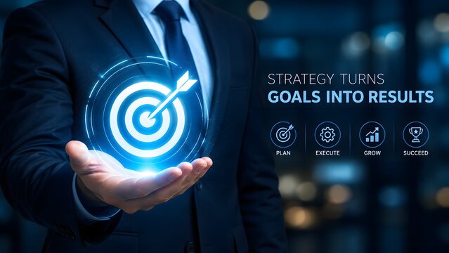 Transforming strategic visions into tangible outcomes leveraging technology and data driven insights for business success and sustainable growth