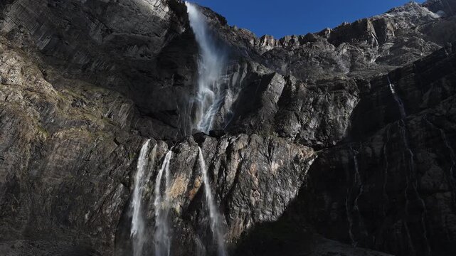 Cirque de Gavarnie, Picturesque Mountain Fromation in the French Pyrenees