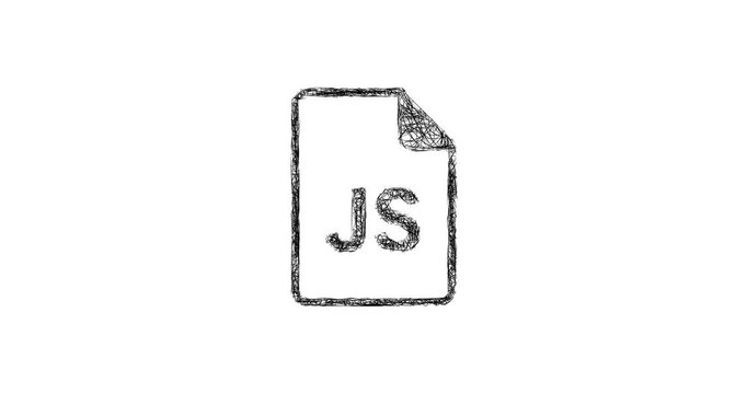 Sketch javascript icon animation - smooth progressive reveal
